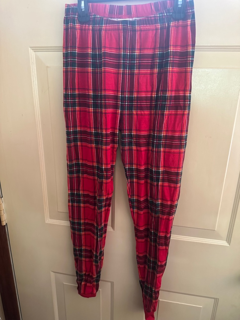 Place Red Plaid Cotton Pajama Bottoms
